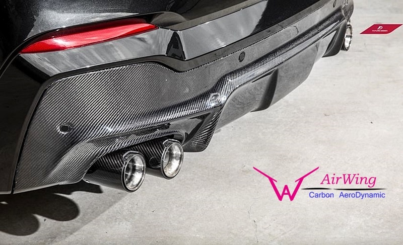 BMW F26 X4 - 3D Design style carbon rear diffuser 03